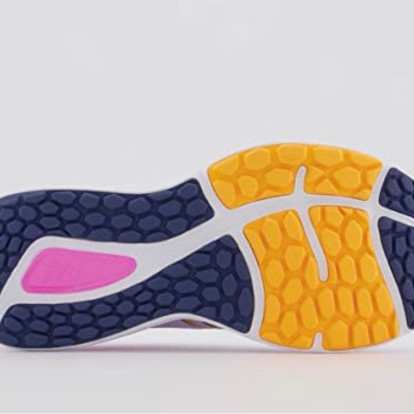 New Balance Women's 680 V7 Pink and White Sneakers - Picture 6 of 6